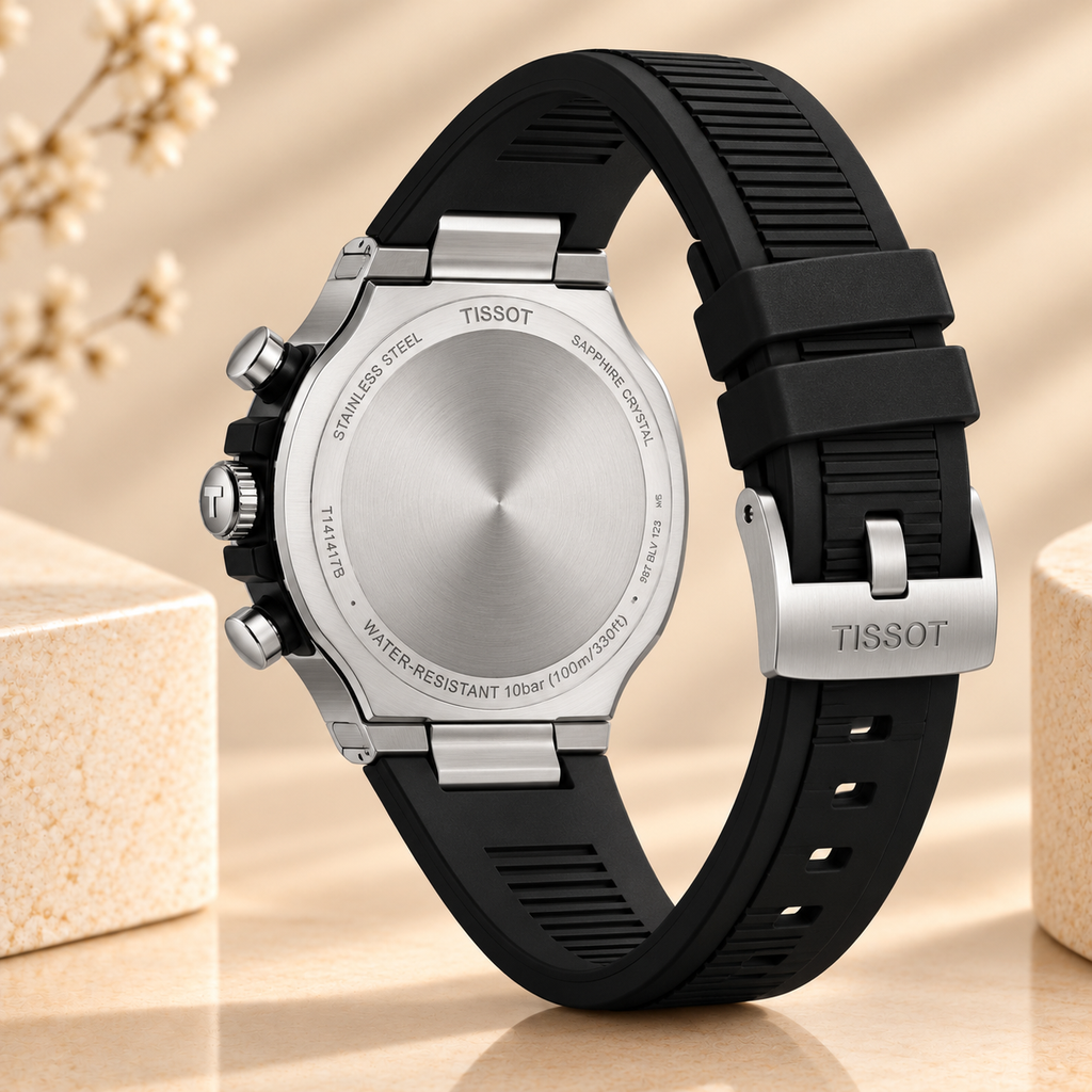 Montre Tissot T-Race Chronographe 45 mm – Cadran Blanc