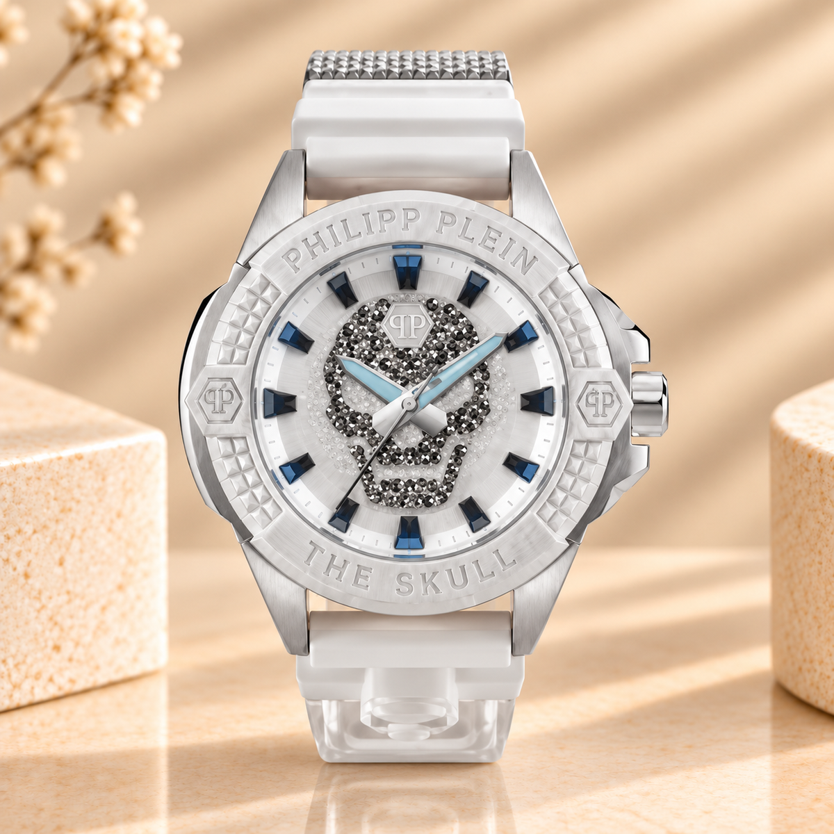 Montre Philipp Plein PWAAA1521 The $kull – Blanche – 44 mm