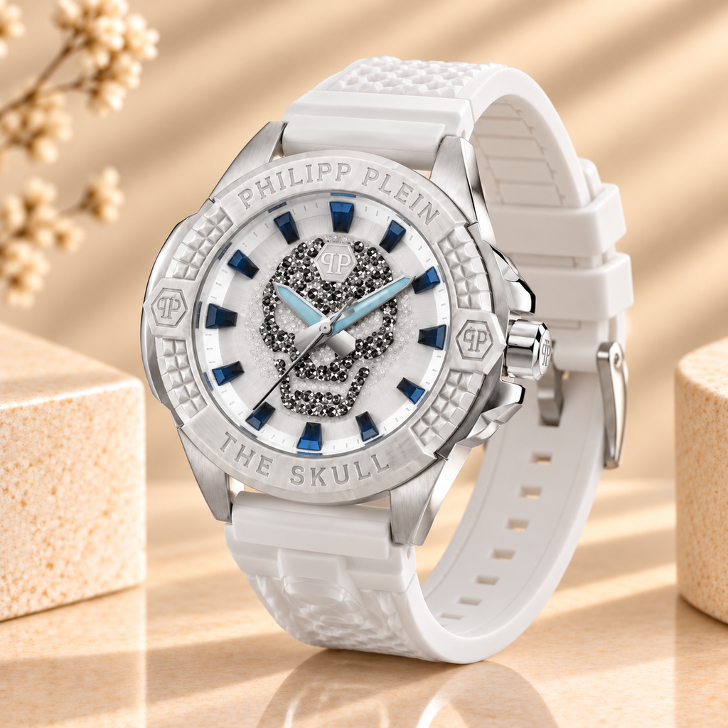 Montre Philipp Plein PWAAA1521 The $kull – Blanche – 44 mm