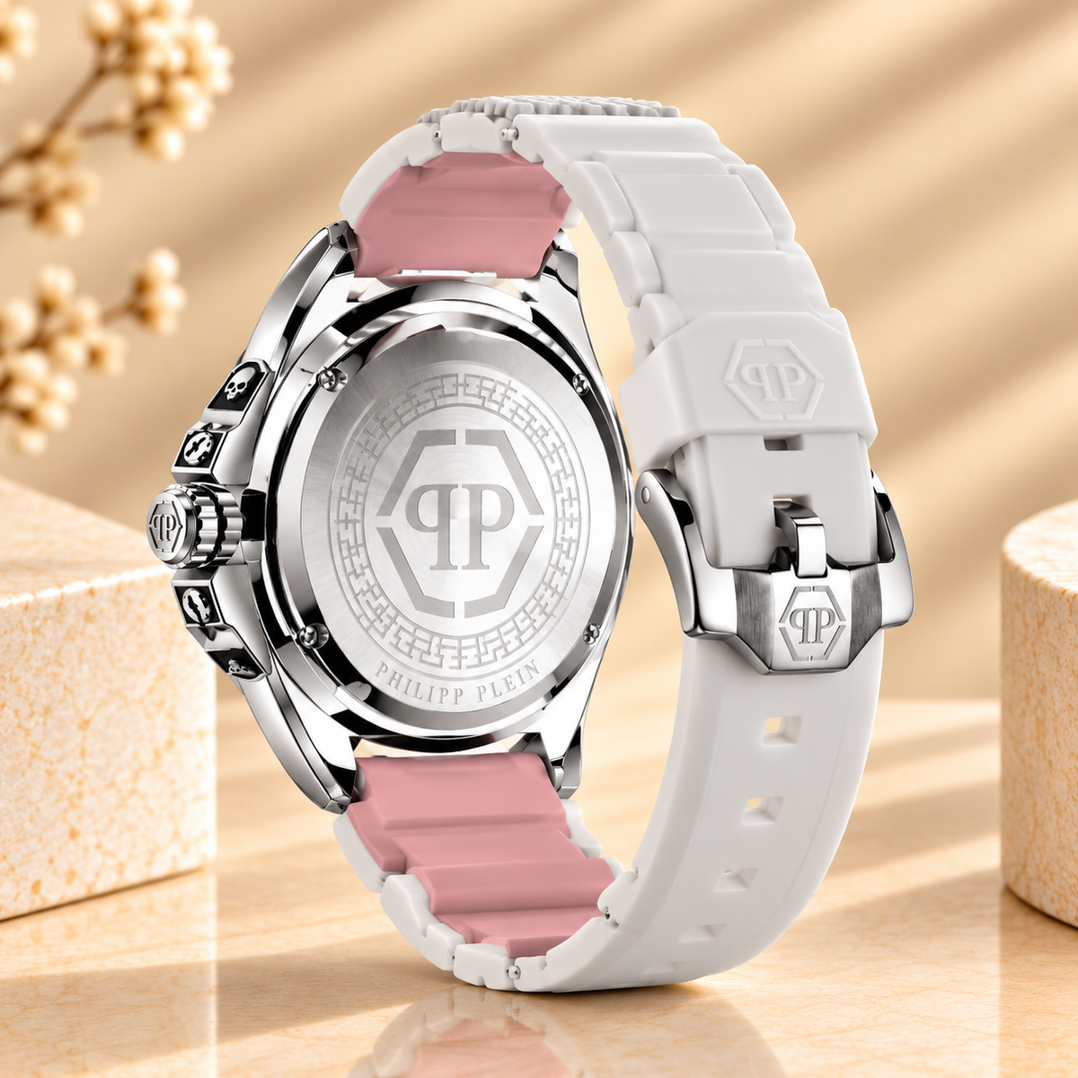 Montre Philipp Plein PWAAA1521 The $kull – Blanche – 44 mm