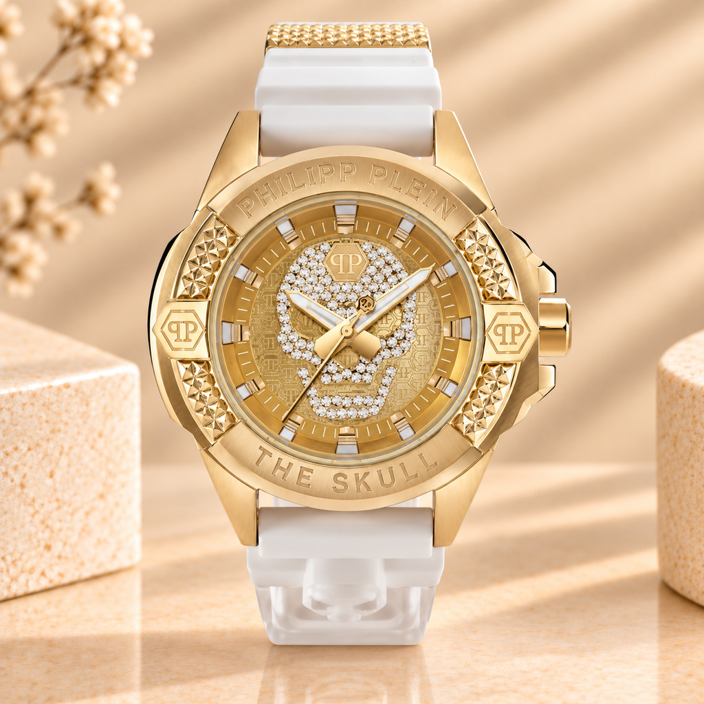 Montre Philipp Plein PWAAA1221 The $kull – Dorée – 44 mm
