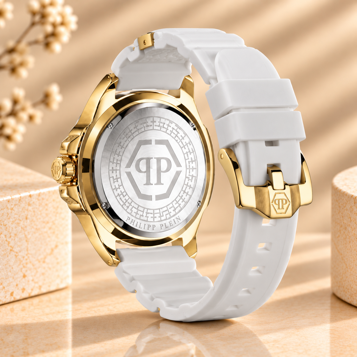 Montre Philipp Plein PWAAA1221 The $kull – Dorée – 44 mm