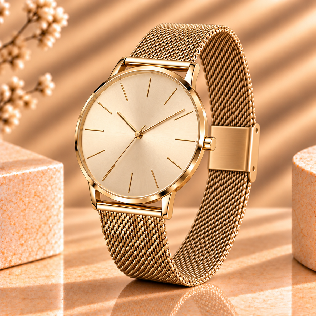 Montre dorée femme Armani Exchange AX5536 Lola – Acier Doré