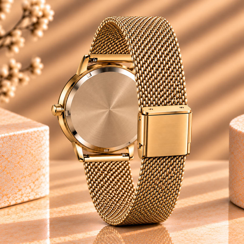 Montre dorée femme Armani Exchange AX5536 Lola – Acier Doré