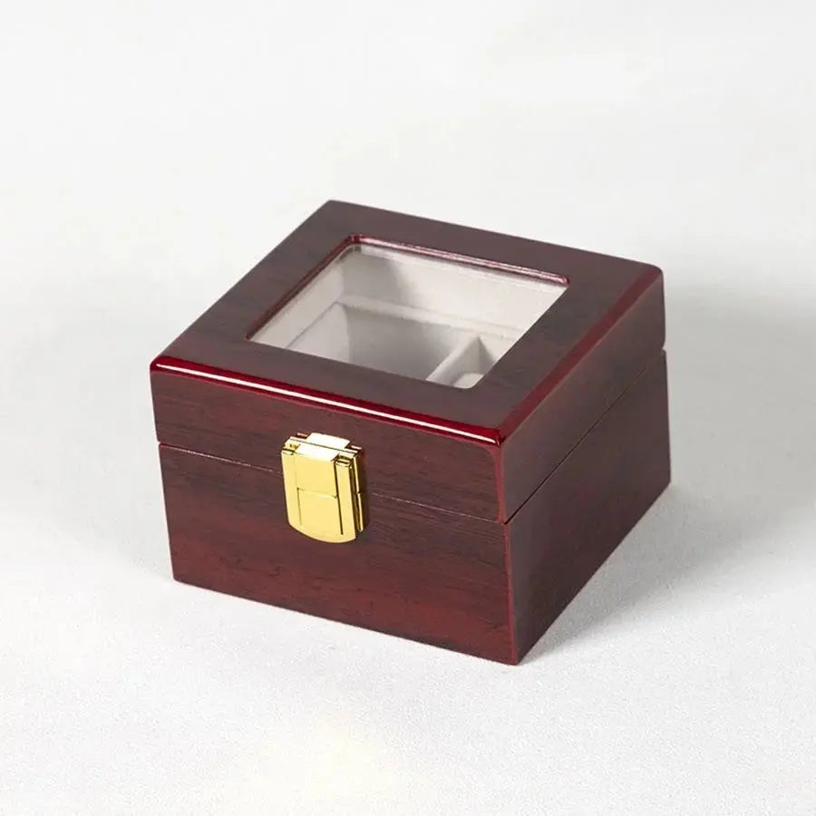 Boîte de Rangement en Bois pour Montres – Coffret Élégant avec 1 à 12 Emplacements | Organisateur de Luxe pour Montres & Bijoux | Idéal pour Cadeau et Collection LeTempsDesMontres