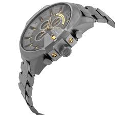 Montre Diesel DZ4466 Mega Chief – Chronographe – Acier Noir LeTempsDesMontres
