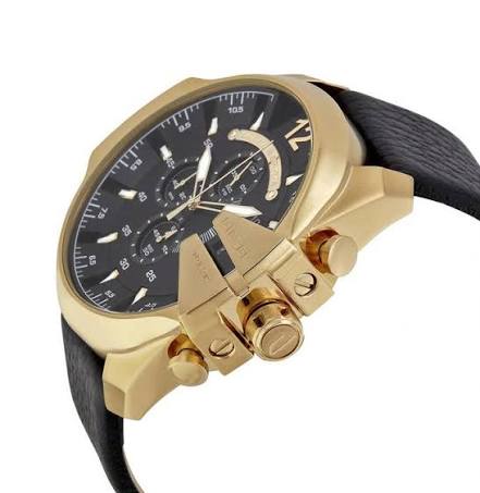 Montre Diesel DZ4344 Mega Chief – Chronographe – Acier Noir LeTempsDesMontres