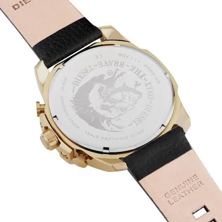 Montre Diesel DZ4344 Mega Chief – Chronographe – Acier Noir LeTempsDesMontres