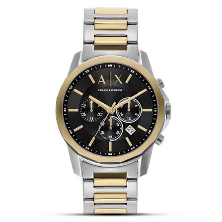 Montre Armani Exchange AX7148SET Banks Chronographe – Acier LeTempsDesMontres