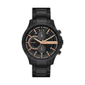 Montre Armani Exchange AX2429 Chronographe – Acier Noir LeTempsDesMontres