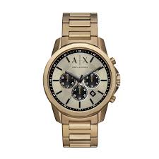 Montre Armani Exchange AX1739 Chronographe – Acier Marron LeTempsDesMontres