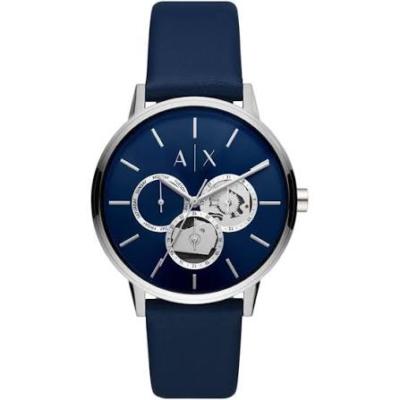 Montre Armani Exchange AX2746 – Cuir Bleu LeTempsDesMontres