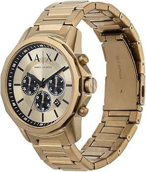 Montre Armani Exchange AX1739 Chronographe – Acier Marron LeTempsDesMontres